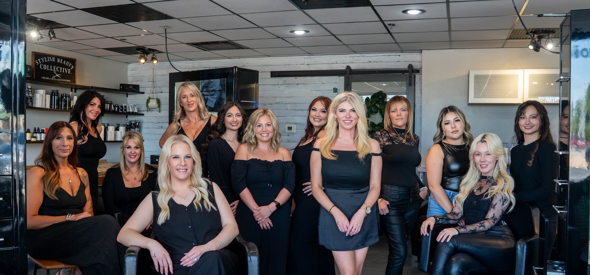 The Styl·ish Beauty Collective team in the salon