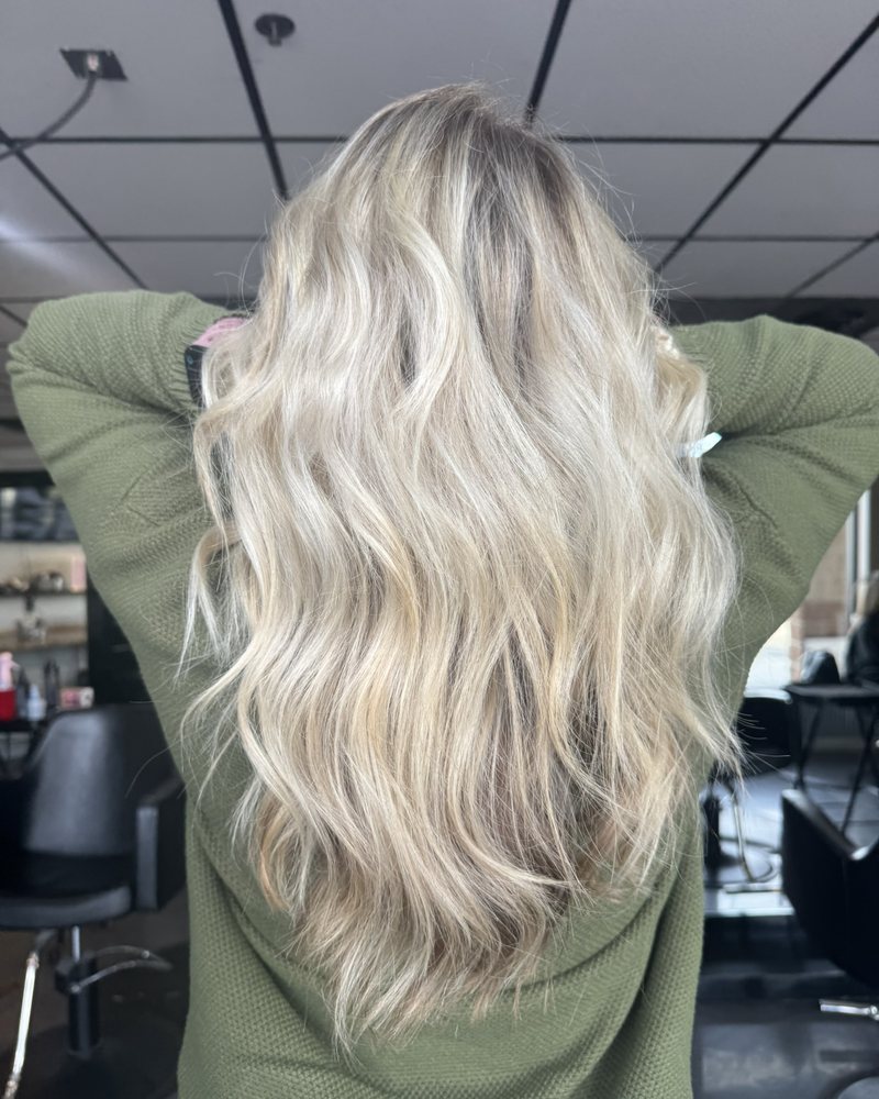 Icy blonde